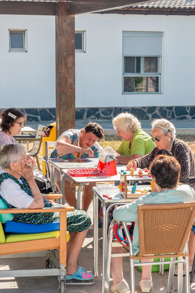 Residentes participando en una actividad