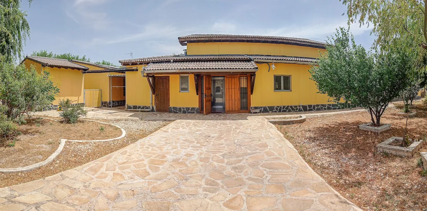 Exterior de la residencia